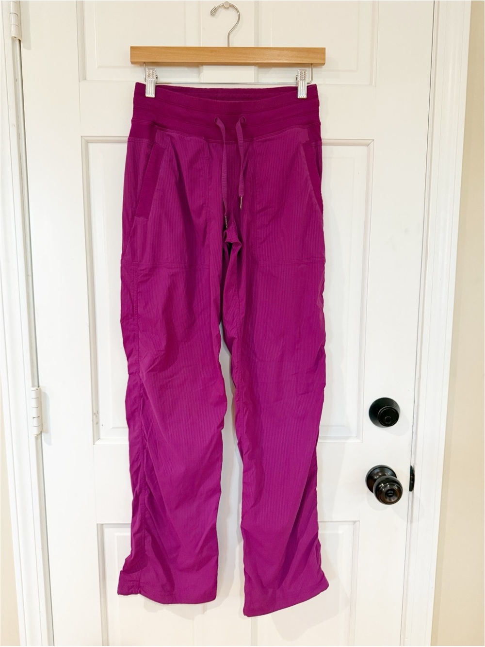 Lululemon Dance Studio Pant — Magenta/Berry, Size 4